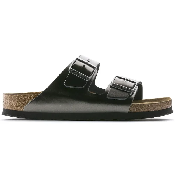 Arizona Soft Footbed Leather Metallic Anthracite - Image 7