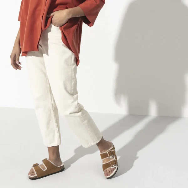 Arizona Shearling Suede Leather Mink - Image 2
