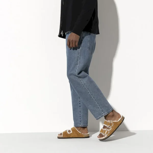 Arizona Shearling Suede Leather Mink - Image 3