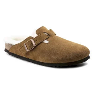 Boston Shearling Suede Leather Mink