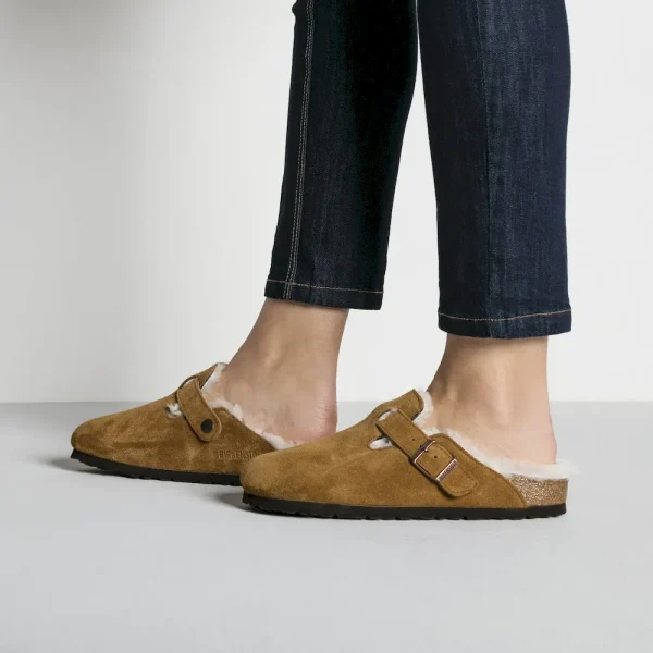 Boston Shearling Suede Leather Mink - Image 4