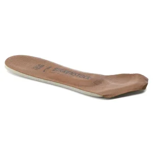 Comfort Toeless Insole Leather Leather Brown