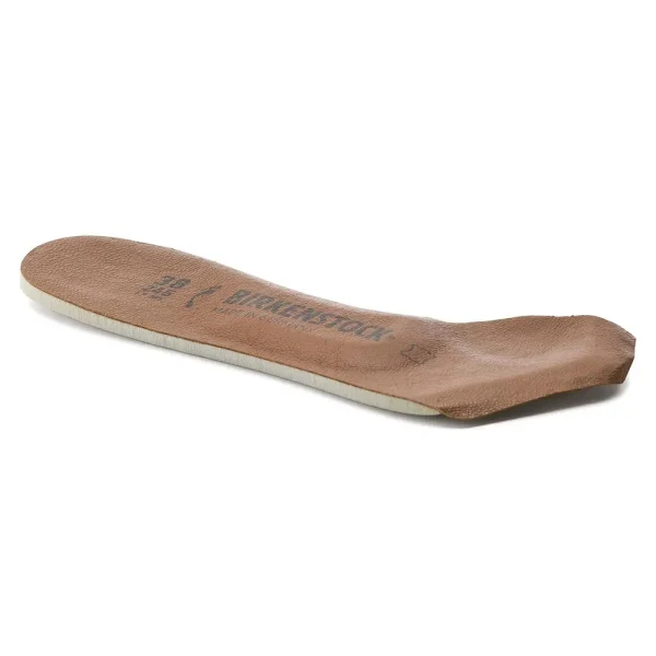 Comfort Toeless Insole Leather Leather Brown