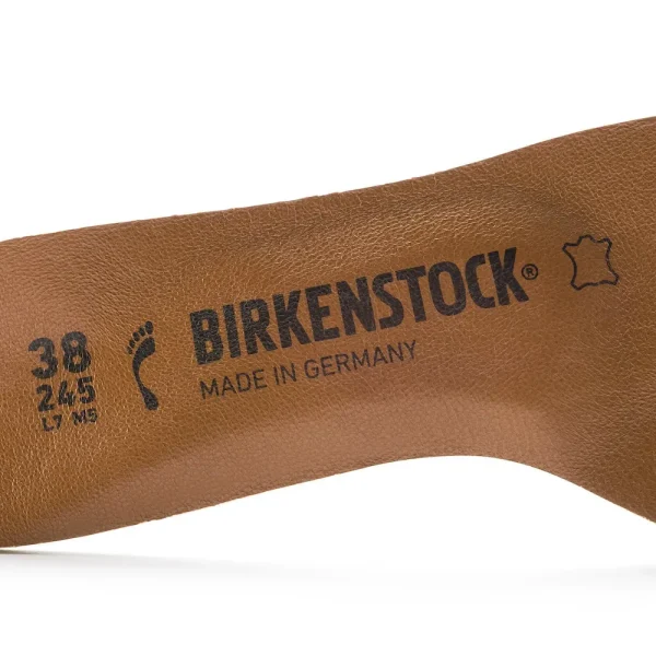 Comfort Toeless Insole Leather Leather Brown - Image 4