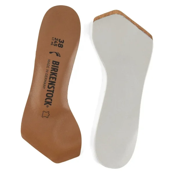 Comfort Toeless Insole Leather Leather Brown - Image 7