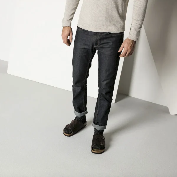Cotton Twist Men Cotton-Polyamide-Elastane Black - Image 2