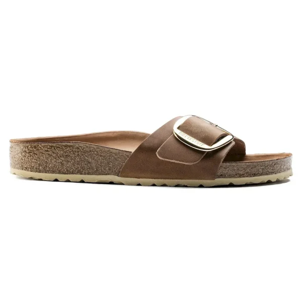 Madrid Big Buckle Oiled Leather Cognac - Image 7