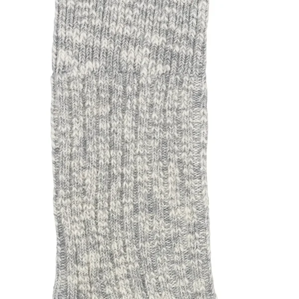 Cotton Slub Women Cotton-Polyamide-Elastane Gray/White - Image 5