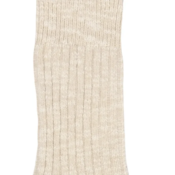 Cotton Slub Women Cotton-Polyamide-Elastane Beige/White - Image 4