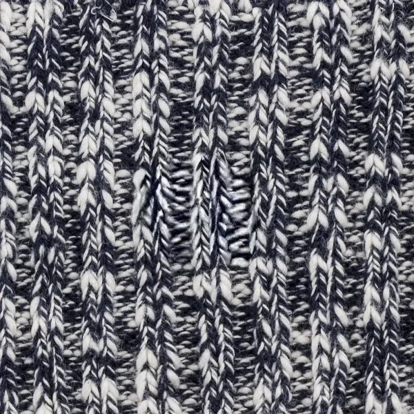 Cotton Slub Women Cotton-Polyamide-Elastane Blue/White - Image 6