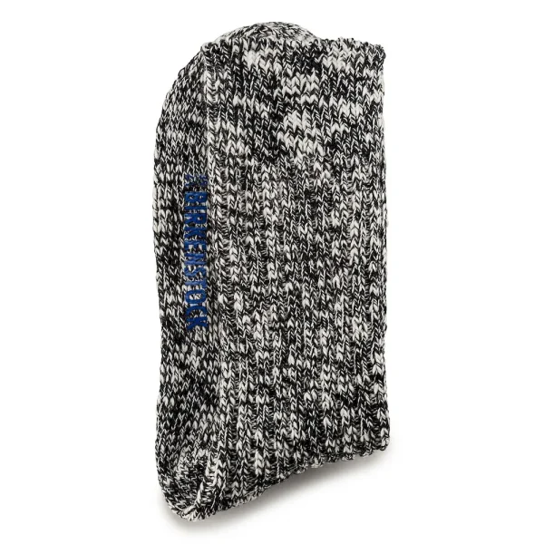 Cotton Slub Men Cotton-Polyamide-Elastane Black/Gray - Image 4
