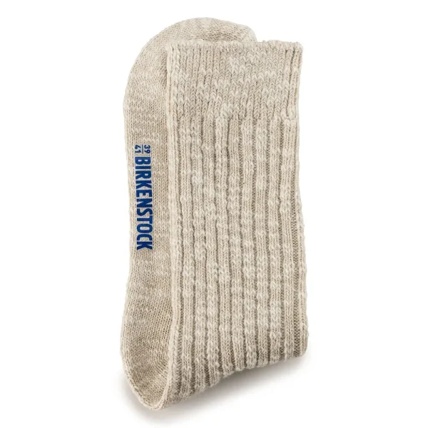 Cotton Slub Men Cotton-Polyamide-Elastane Beige/White - Image 4