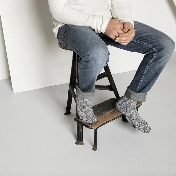 Cotton Slub Men Cotton-Polyamide-Elastane Blue/White - Image 3
