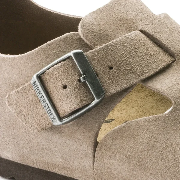 London Suede Leather Taupe - Image 9
