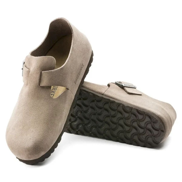 London Suede Leather Taupe - Image 5