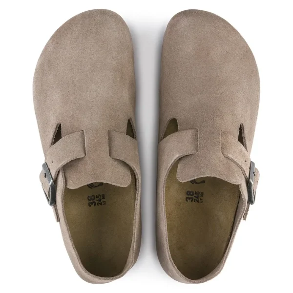 London Suede Leather Taupe - Image 6