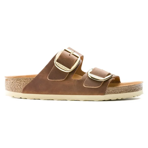 Arizona Big Buckle Oiled Leather Cognac - Image 7