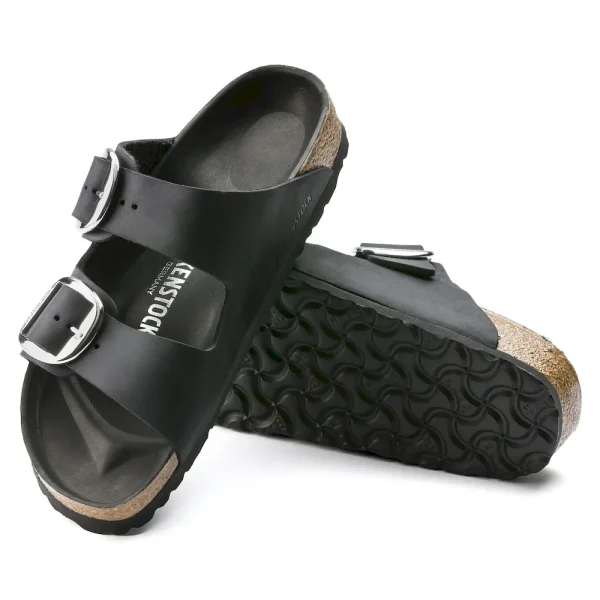 Arizona Big Buckle Oiled Leather Black - Image 4