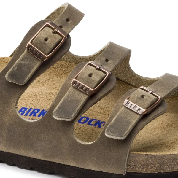 Florida Soft Footbed Oiled Leather Tobacco Brown - Image 8