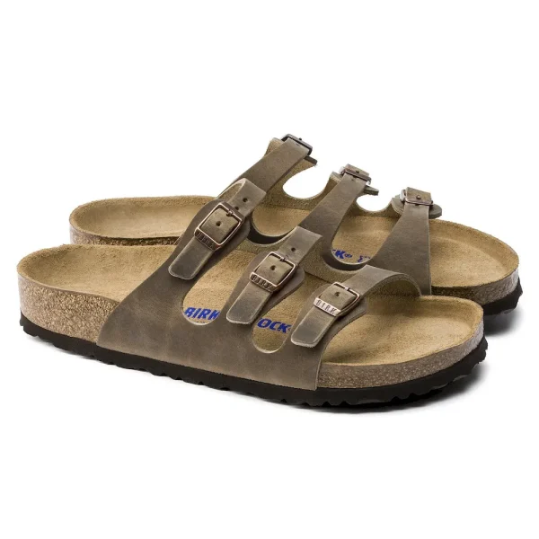 Florida Soft Footbed Oiled Leather Tobacco Brown - Image 6