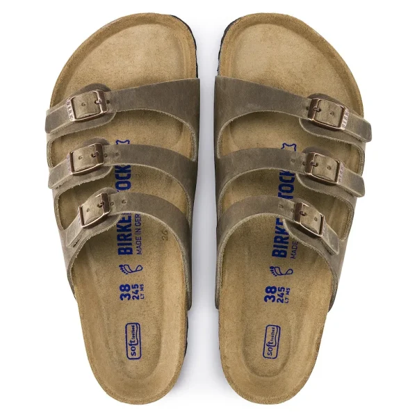 Florida Soft Footbed Oiled Leather Tobacco Brown - Image 5