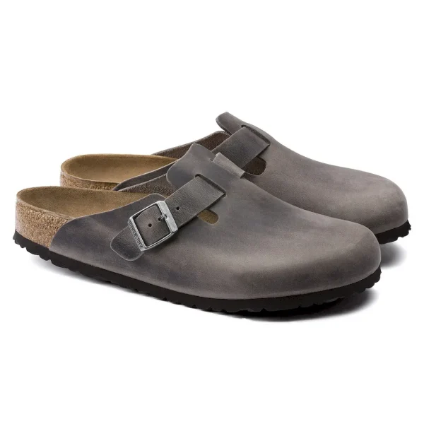 Boston Soft Footbed Oiled Leather Iron - Image 6