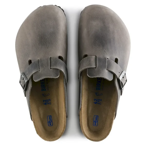 Boston Soft Footbed Oiled Leather Iron - Image 5