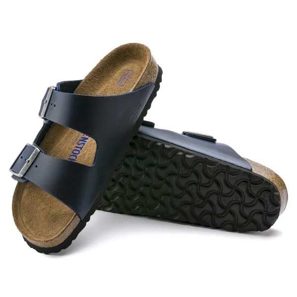 Arizona Soft Footbed Oiled Leather Blue - Image 5