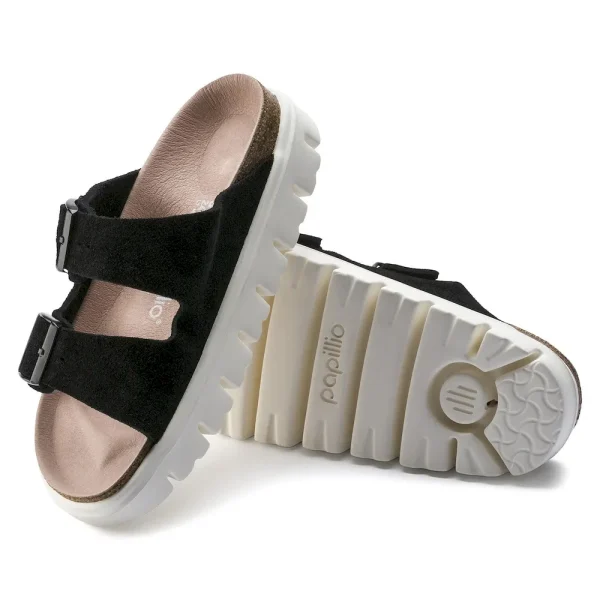 Arizona Chunky Suede Leather Chunky Suede Black - Image 2