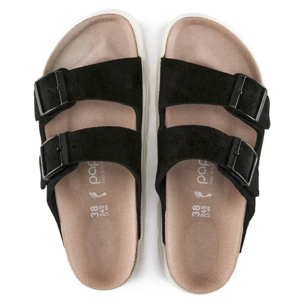 Arizona Chunky Suede Leather Chunky Suede Black - Image 3