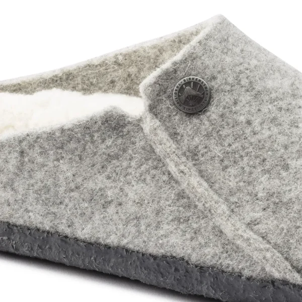 Zermatt Shearling Wool Felt Light Gray - Image 8