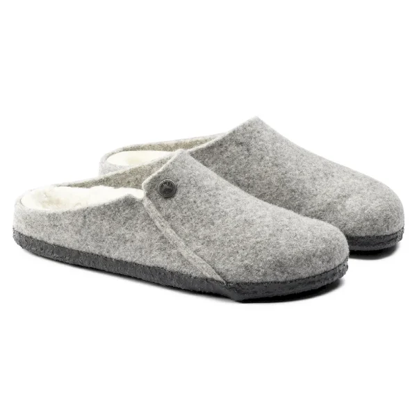 Zermatt Shearling Wool Felt Light Gray - Image 6
