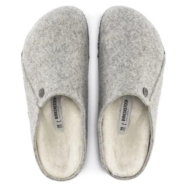 Zermatt Shearling Wool Felt Light Gray - Image 5
