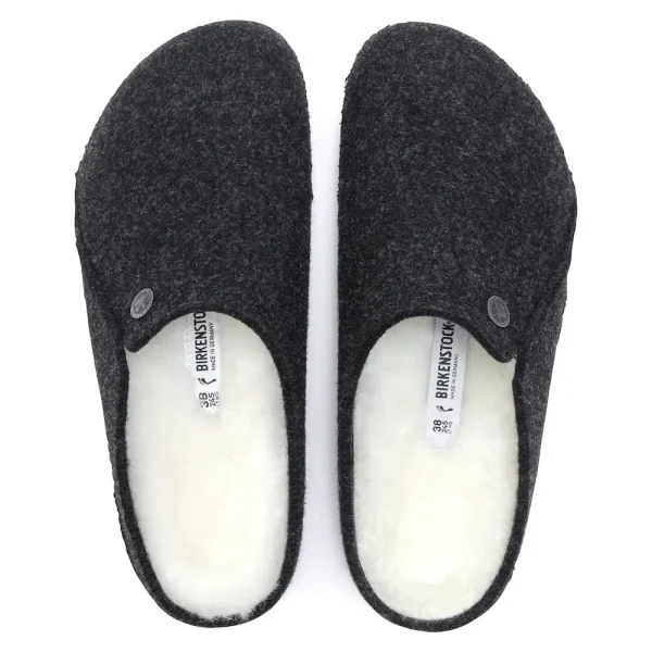 Zermatt Shearling Wool Felt Anthracite - Image 5