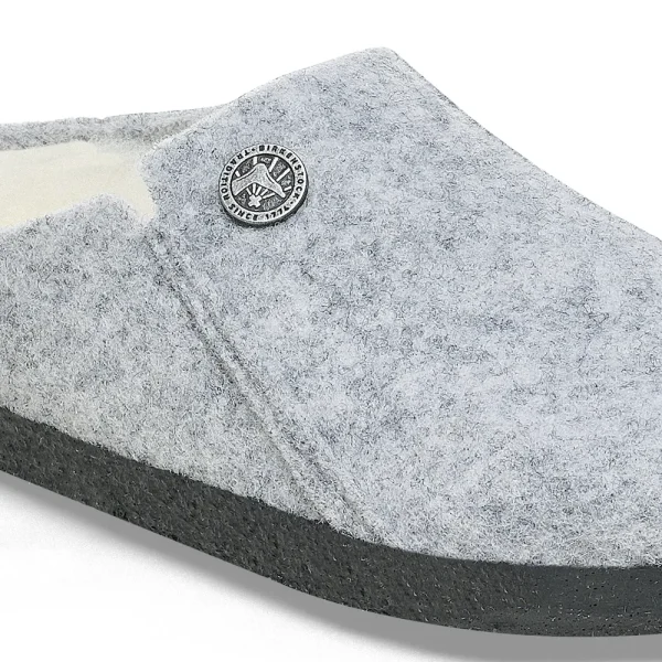 Zermatt Kids Shearling Wool Felt Light Gray - Image 6