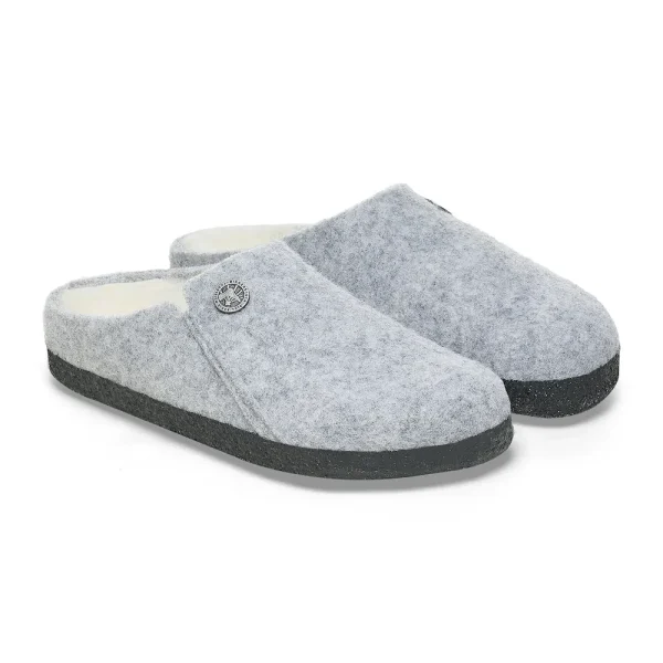Zermatt Kids Shearling Wool Felt Light Gray - Image 4
