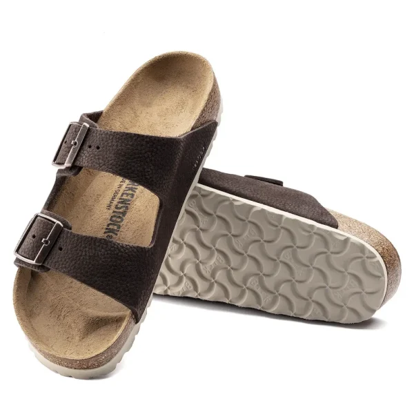 Arizona Nubuck Leather Steer Soft Brown - Image 2