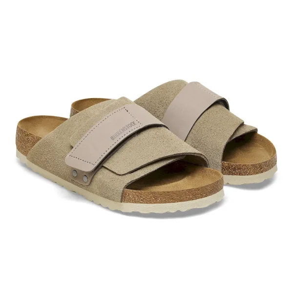 Kyoto Nubuck-Suede Leather Taupe - Image 4