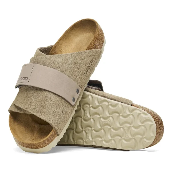 Kyoto Nubuck-Suede Leather Taupe - Image 2