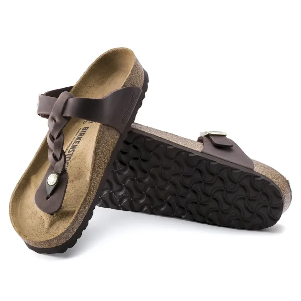 Gizeh Braided Oiled Leather Habana - Image 4