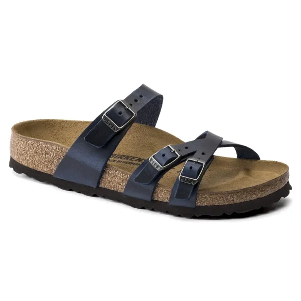 Franca Oiled Leather Blue