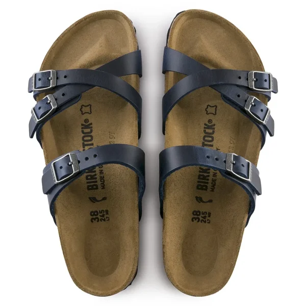 Franca Oiled Leather Blue - Image 5