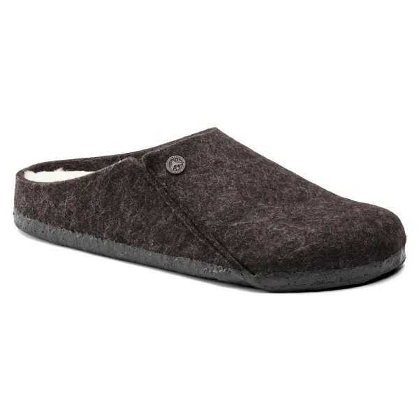 Zermatt Shearling Wool Felt Mocha
