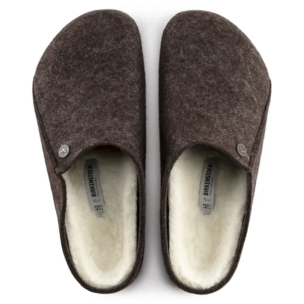 Zermatt Shearling Wool Felt Mocha - Image 4