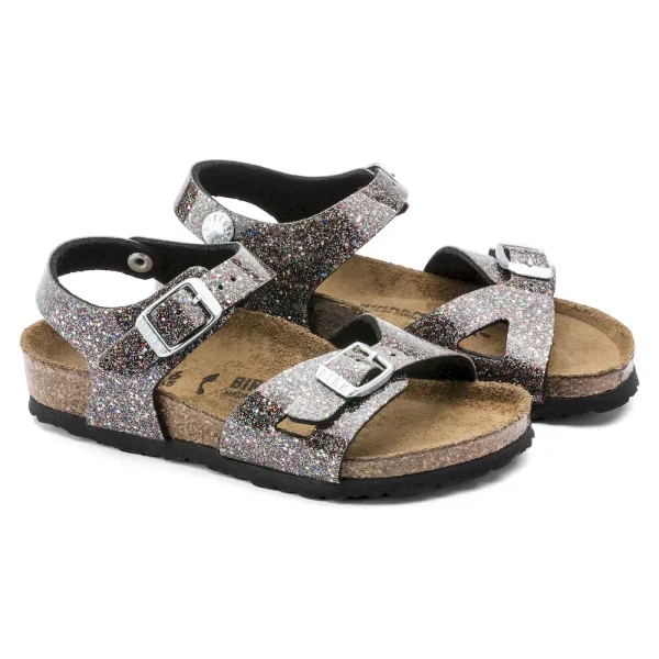 Rio Kids Birko-Flor Cosmic Sparkle Black Multi - Image 4