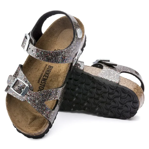 Rio Kids Birko-Flor Cosmic Sparkle Black Multi - Image 2