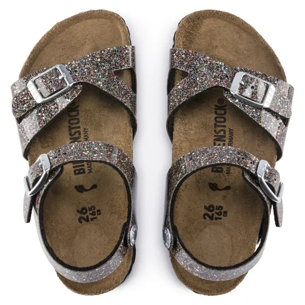 Rio Kids Birko-Flor Cosmic Sparkle Black Multi - Image 3