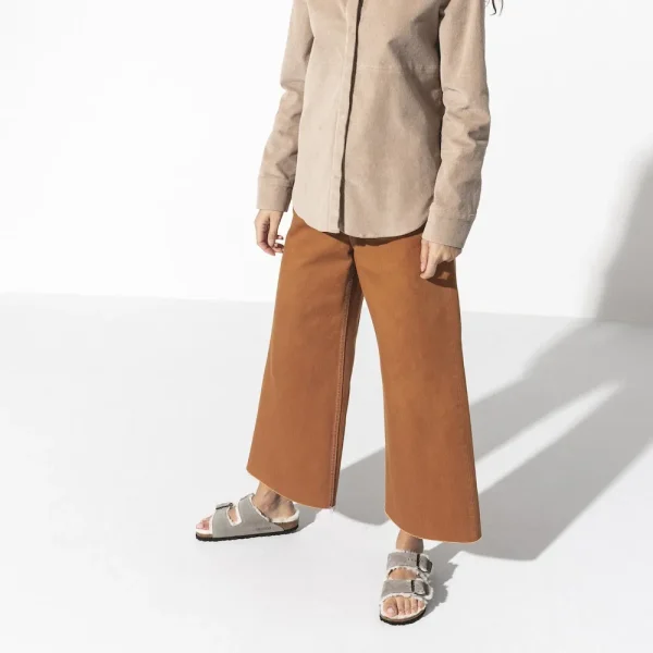 Arizona Shearling Suede Leather Stone Coin - Image 2