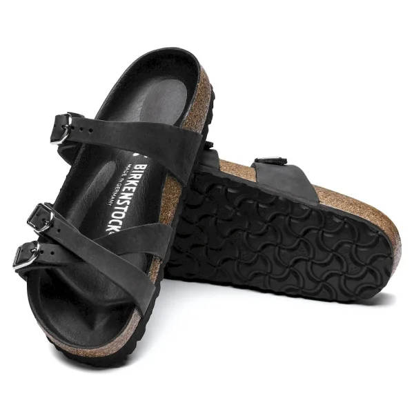 Franca Oiled Leather Black - Image 4