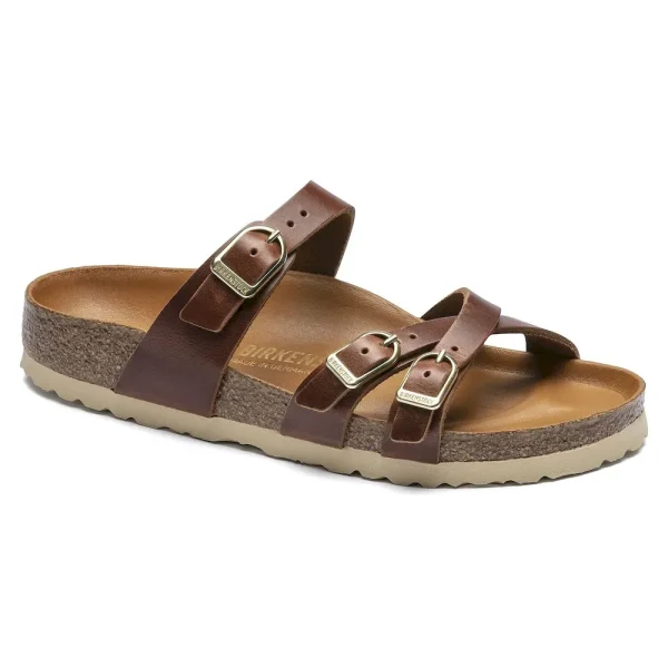 Franca Oiled Leather Cognac